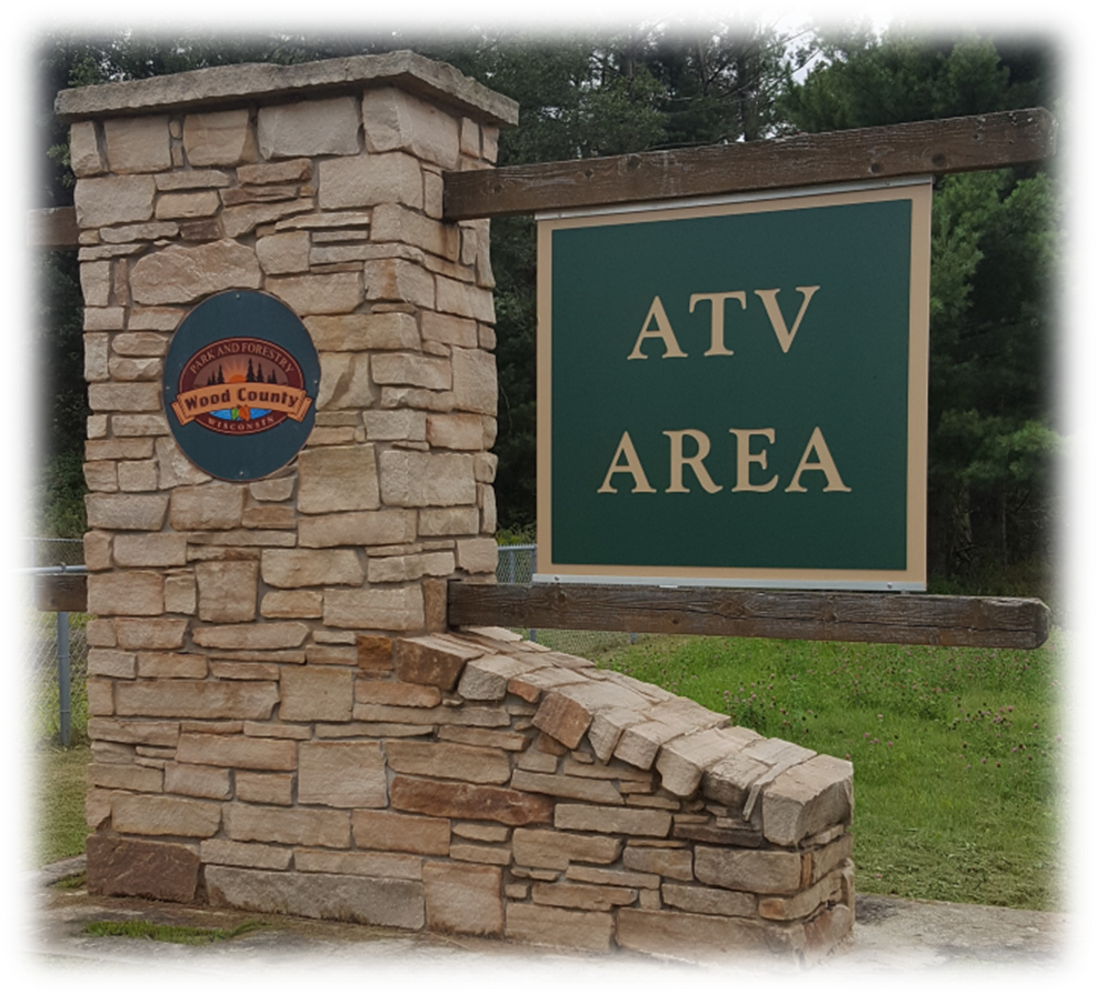 ATV Area Sign