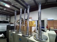 LOT #47 - Stanchion Posts with Retractable Belt