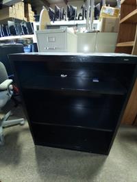 Lot 42 - Black Metal Shelving Unit